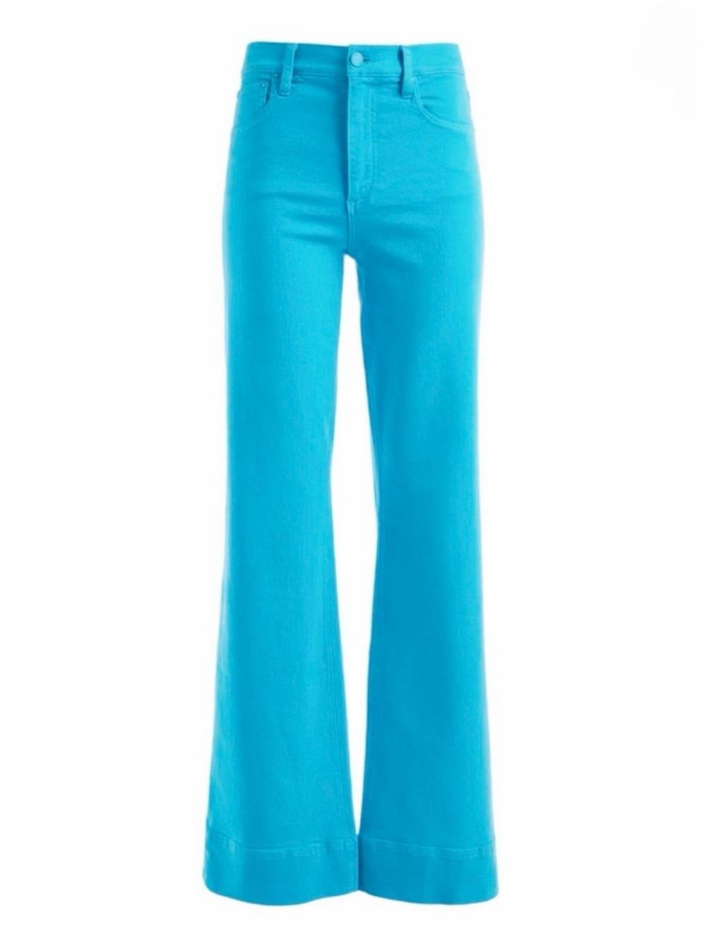 NWT Alice + Olivia Sofia Jeans in Ocean Floor color size 26